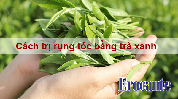 Cách trị rụng tóc bằng trà xanh