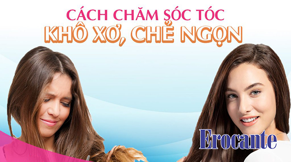 Cách chăm sóc tóc chẻ ngọn