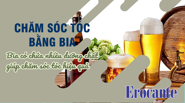 Cách chăm sóc tóc bằng bia