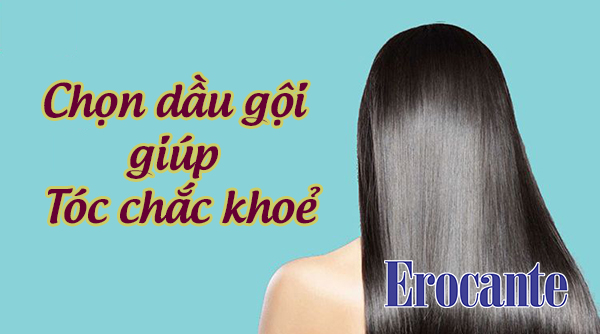 Chọn dầu gội giúp tóc chắc khoẻ