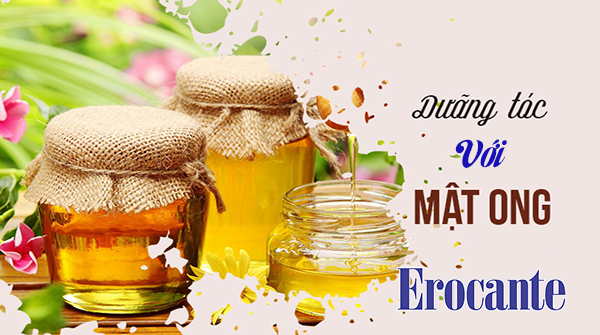 Dưỡng tóc với mật ong