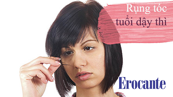 Rụng tóc nhiều ở tuổi dậy thì