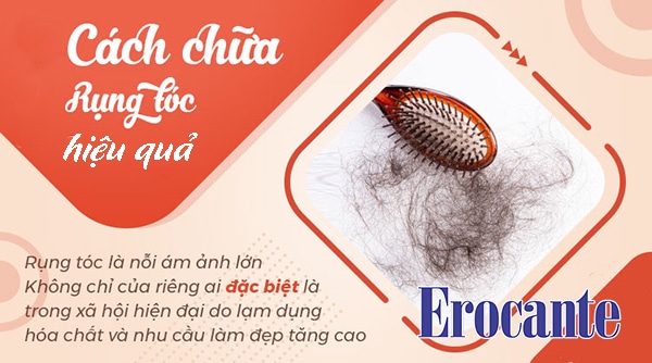 Cách trị rụng tóc