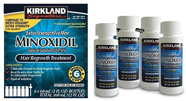 Minoxidil là thuốc trị rụng tóc dùng cho cả nam và nữ