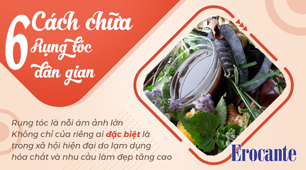 Cách trị rụng tóc dân gian