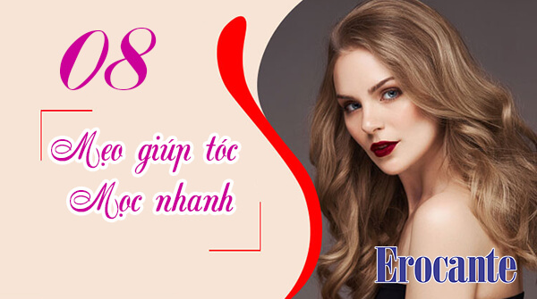 Mẹo giúp tóc mọc nhanh