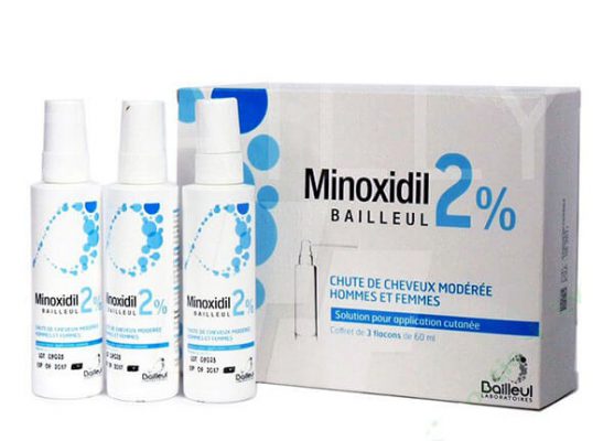 Thuốc trị rụng tóc Minodixil